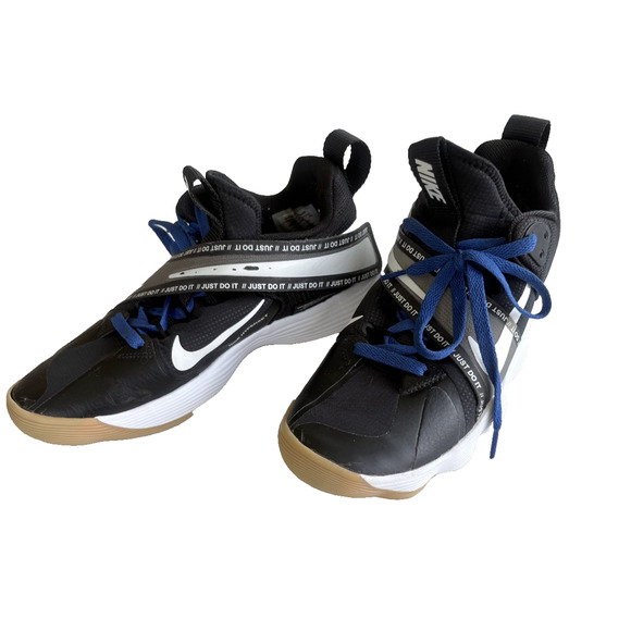 Nike React Hyperset Volleyball Shoes Black Size 6.5 - Picture 1 of 10